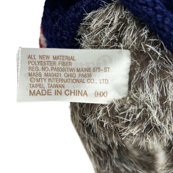 Dan Dee Gund Collectors Choice Plush Teddy Bear Wearing Nautical Anchor Sweater - Picture 12 of 13